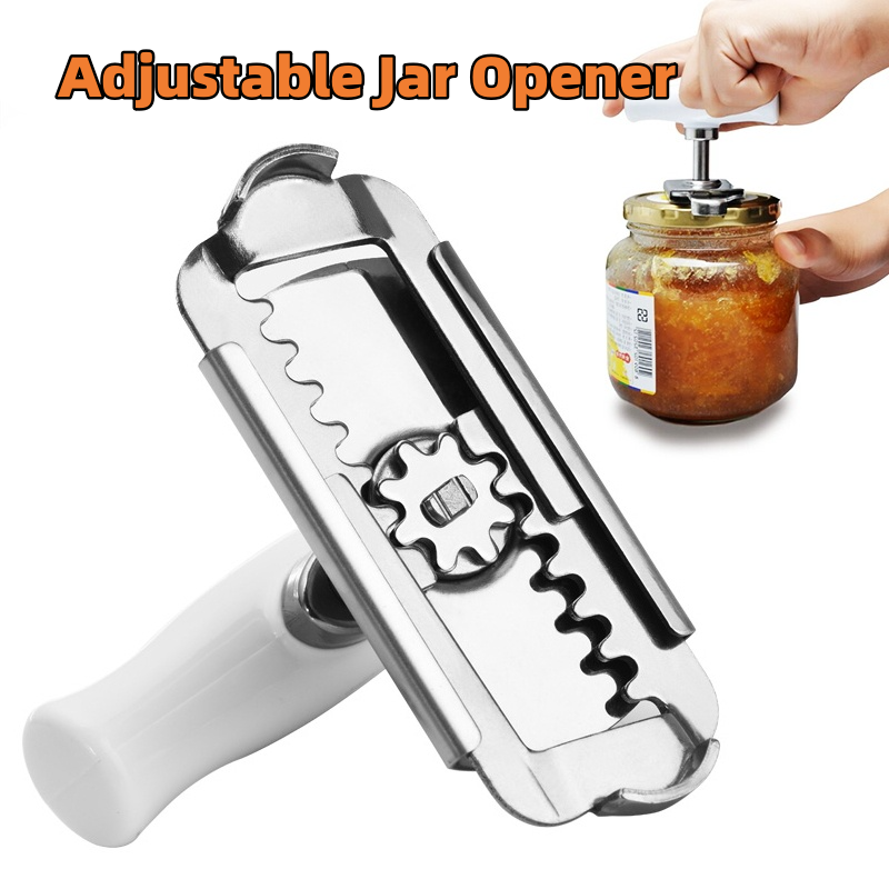 Unlock Jars with Ease: Stainless Steel Can Opener for Your Kitchen